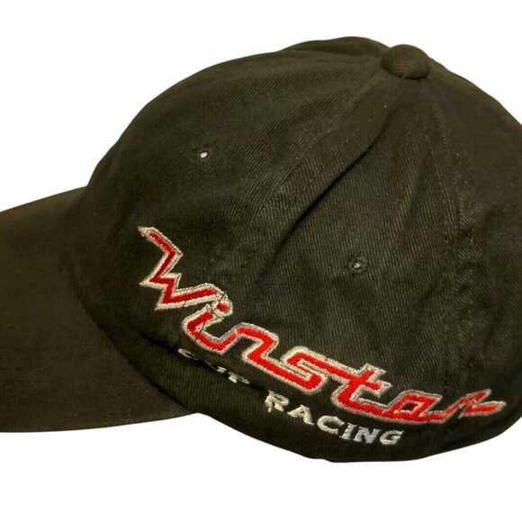 NASCAR Winston Cup Series Cap Hat Black Red Canvas Embroidered Racing Chase Race - Picture 2 of 14